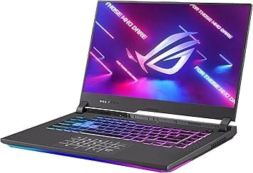 ASUS ROG Strix G15 (2022) Gaming Laptop, 15.6” 300Hz IPS FHD Display, NVIDIA GeForce RTX 3060, AMD Ryzen 7 6800H, 16GB DDR5, 1TB SSD, RGB Keyboard, Windows 11 Home, G513RM-IS74